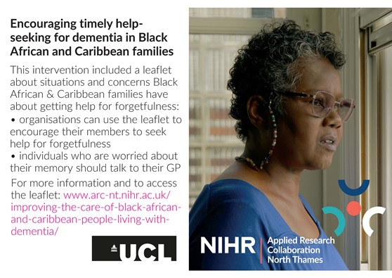 dementia in back communities impact card