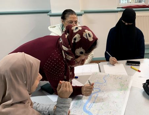 South Asian women's group meeting up